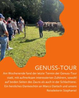 Am schönsten ist es, wenn Menschen echtes Interesse an unserem Projekt zeigen, denn verantwortungsvolle Lebensmittel findet man nicht im Supermarkt, sondern direkt bei uns vor Ort. Danke an alle, die dabei waren!🐮😊
#heiderinder #biofleisch #verantwortung #genusstour #weideschlachtung #herfordrind #tierhaltung #bewussternähren #fleischspezialiäten #regional #herzensprojekt #respektfürtiere