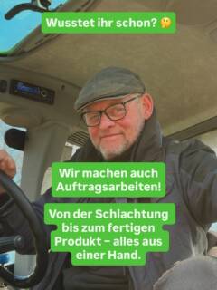 Ihr seid Jäger oder Landwirt und sucht Unterstützung bei der Verarbeitung?
Wir bieten verschiedene Leistungen an – individuell nach Bedarf:
🔪 Schlachtung
🪓 Zerlegung
🌭 Produktverarbeitung
📦 Verpackung & verkaufsfertige Aufbereitung
Dabei könnt ihr einzelne Arbeitsschritte oder auch mehrere Leistungen in Anspruch nehmen.
Für Jäger, Landwirte und andere Betriebe.
Ihr habt eine Anfrage oder seid euch noch nicht sicher, was möglich ist?
Sprecht uns einfach an!
Wir besprechen eure Wünsche individuell und schauen gemeinsam, welche Lösung für euch passt.
📩 Kontakt: Heiderinder.de / +49 174 6701357 / alexander.schmidt@heiderinder.de
Heiderinder – regional. persönlich. handwerklich.
#heiderinder #regionales #lohnschlachtung #tierwohl