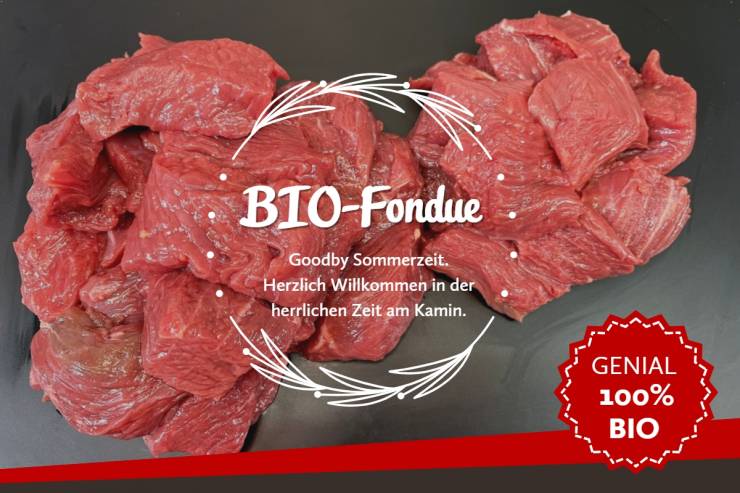 BIO Fondue Set vom Heiderind