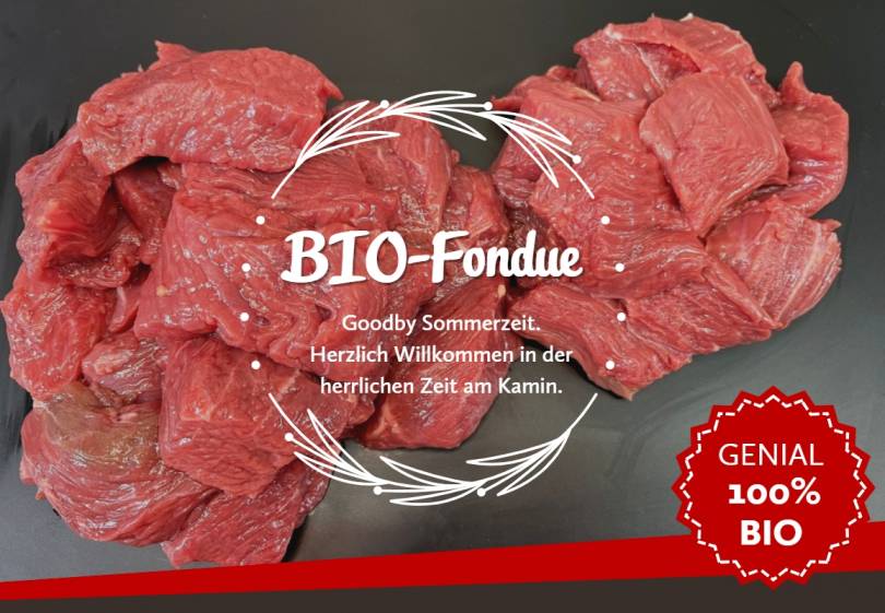 BIO Fondue Set vom Heiderind